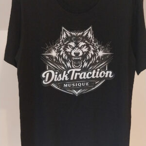 T-Shirt DiskTraction Musique 100% coton
