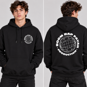 Sweat BoomBap Fayah / Officiel Noir