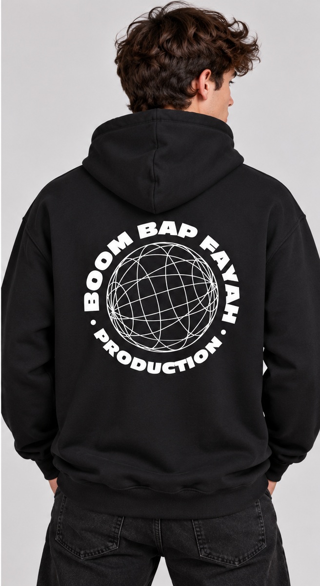 Sweat BoomBap Fayah / Officiel Noir – Image 3